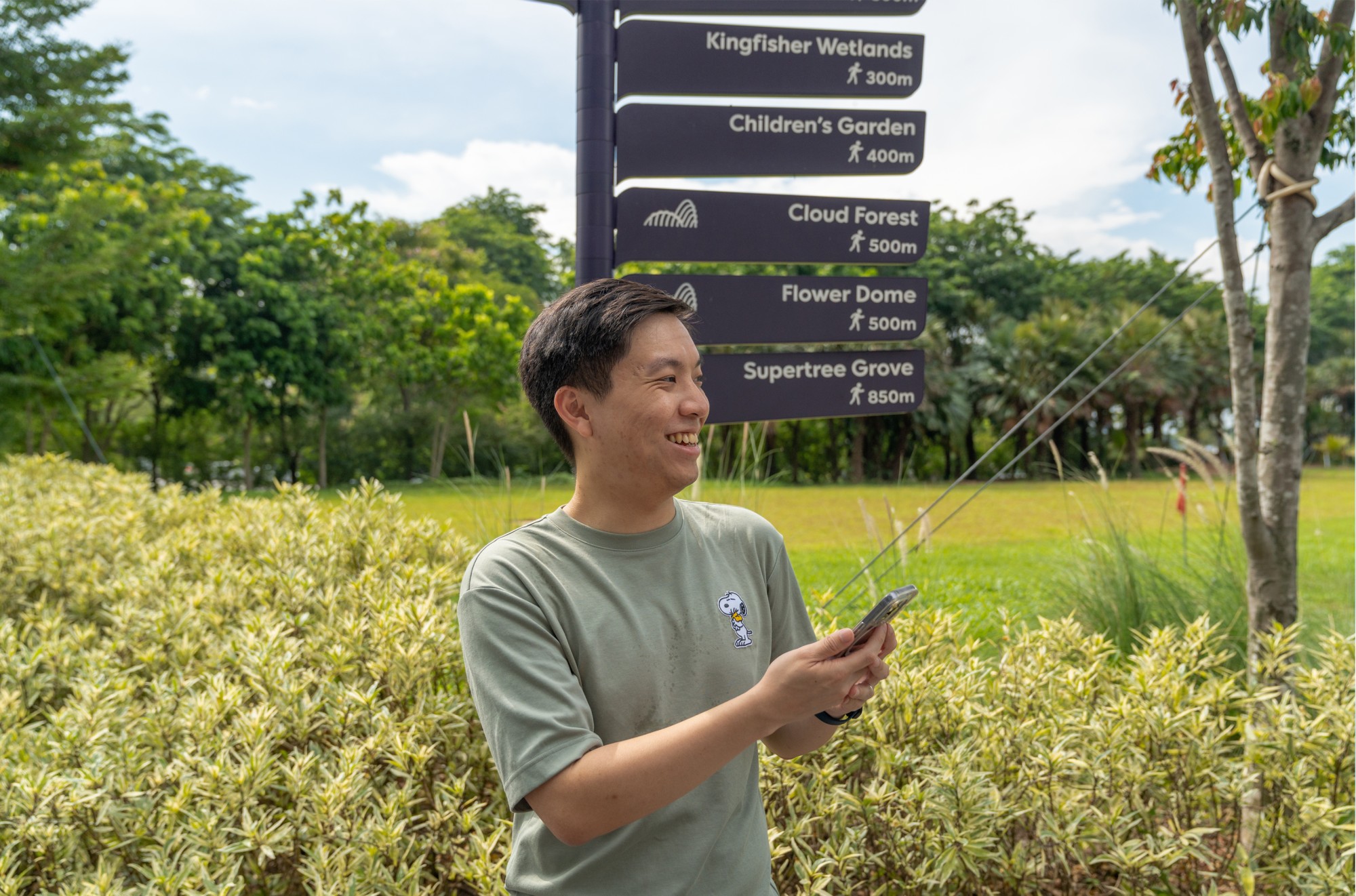 Joshua at Marina Bay